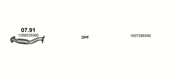 Auspuffanlage für FIAT DUCATO IV 3.0 D (3.0 JTD Multijet DPF)