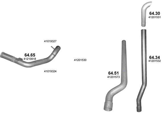 Auspuffanlage für IVECO EUROTECH CURSOR 10.3