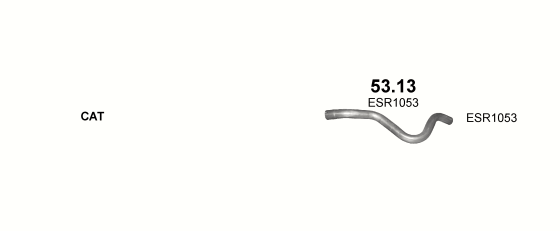 Auspuffanlage für LAND ROVER RANGE ROVER 4.0 (4.0 16V)