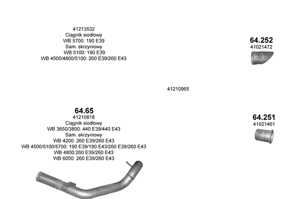 Auspuffanlage für IVECO EUROSTAR CURSOR 10.3