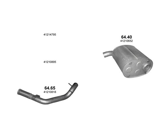 Auspuffanlage für IVECO EUROTECH CURSOR 10.3