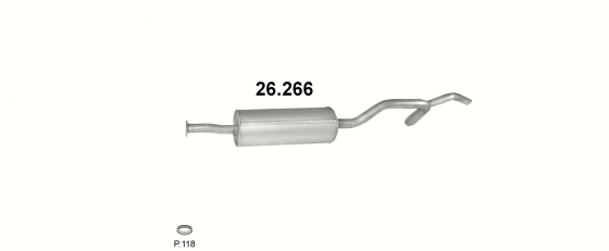 Auspuffanlage für TOYOTA DYNA 3.0 D