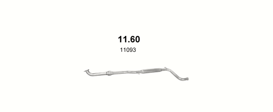 Auspuffanlage für LADA 1119 1.6 (1.6-8V)